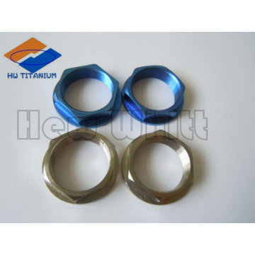 Gr5 titanium nut M22 for auto